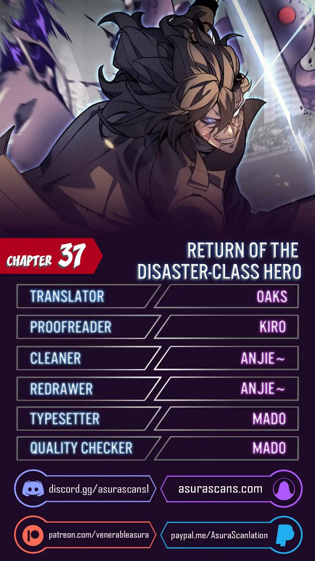 The Return of the Disaster-Class Hero Chapter 37 1